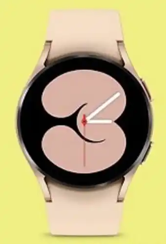 Target Samsung Galaxy Watch4 Has Bluetooth 40mm Pink Gold offer