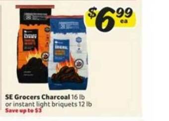 Winn Dixie Se Grocers Charcoal offer