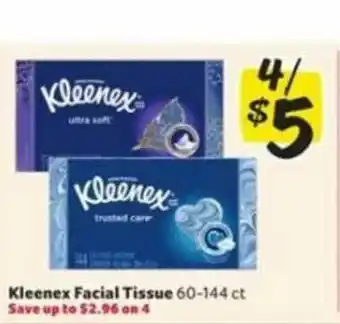Winn Dixie Kleenex Facial Tissue offer
