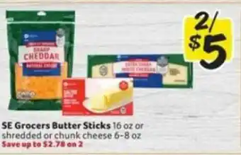 Winn Dixie Se Grocers Butter Sticks offer
