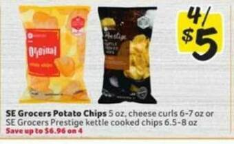 Winn Dixie Se Grocers Potato Chips offer