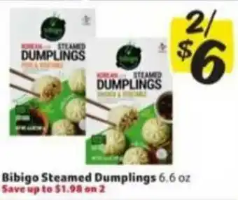 Winn Dixie Bibigo Steamed Dumplings offer