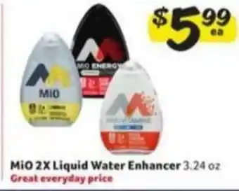 Winn Dixie Mio 2x Liquid Water Enhancer offer