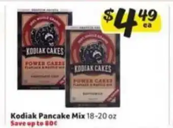 Winn Dixie Kodiak Pancake Mix offer