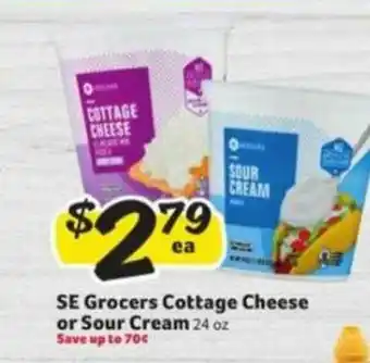Winn Dixie Se Grocers Cottage Cheese Or Sour Cream offer