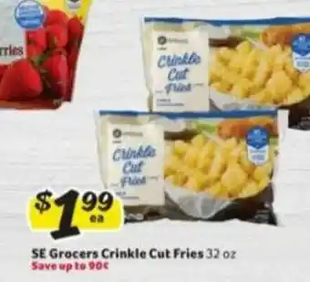Winn Dixie Se Grocers Crinkle Cut Fries offer