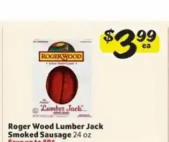 Winn Dixie Roger Wood Limber Jack Smoked Sausage offer