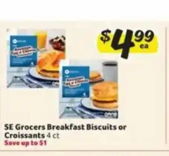 Winn Dixie Se Grocers Breakfast Biscuits Or Croissants offer