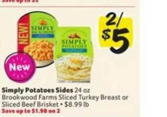 Winn Dixie Simply Potatoes Sides offer