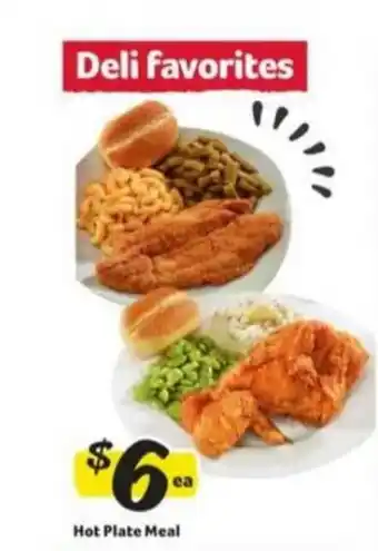 Winn Dixie Hot Palte Meal offer