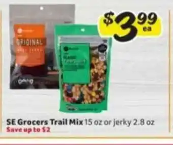 Winn Dixie Se Grocers Trail Mix offer