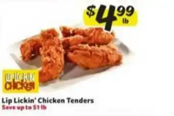 Winn Dixie Lip Lickin' Chicken Tenders offer