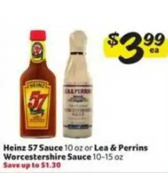 Winn Dixie Heinz 57 Sauce Or Lea & Perrins Worccestershire Sauce offer