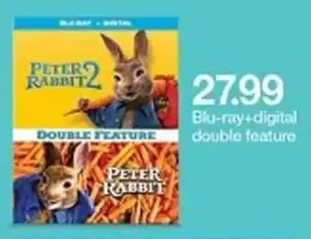 Target Blu-Ray+Digital Double Feature offer