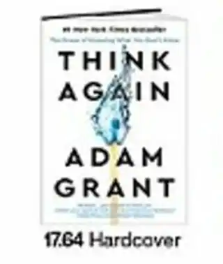 Target Think Again Adam Grant HardCover offer