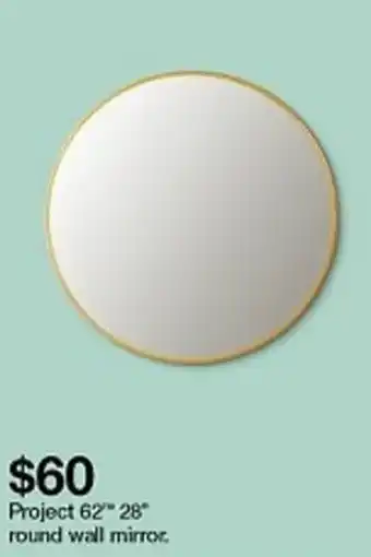 Target Project 62"28" Round Wall Mirror offer