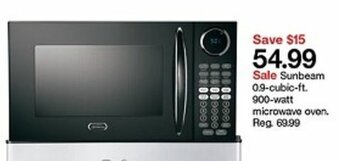 Target Microwave Oven offer