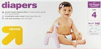 Target Up&Up Giant-Pack Diapers offer