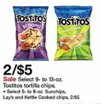 Target Tostitos Tortilla Chips offer