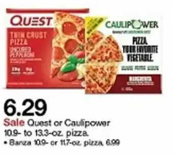 Target Quest Or Caulipower 10.9-13.3 oz Pizza offer