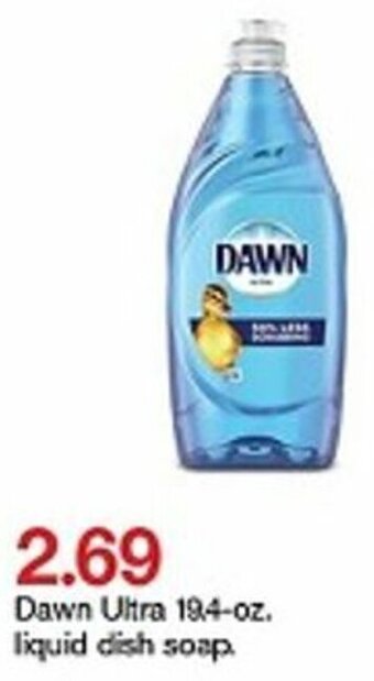 Target Dawn Ultra 19.4 oz Liquid Dish Soap offer