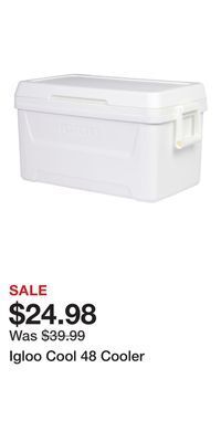 Cabela's Igloo cool 48 cooler offer