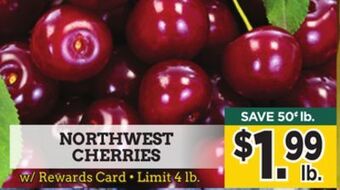 Dearborn Market Northwest cherries offer
