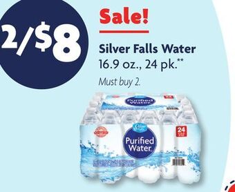 Family Dollar Silver falls water offer