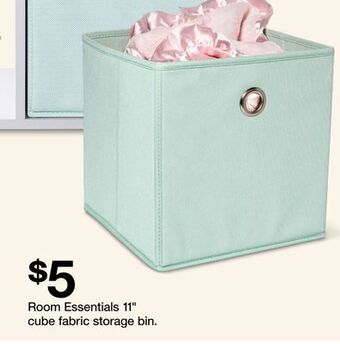 Target Room essentials 11 cube fabric storage bin offer