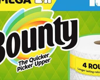 Target Bounty 6-pk. mega roll paper towels offer