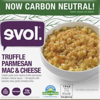 Target Evol frozen meals. offer