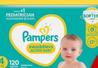 Target Pampers swaddlers 120-ct. diapers offer