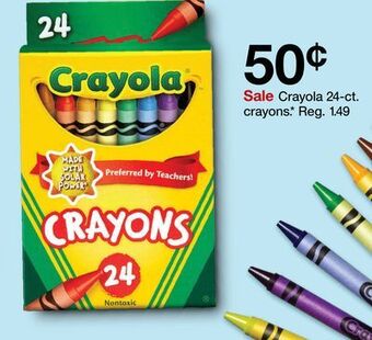 Target Crayola 24-ct. crayons offer
