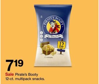 Target Pirate's booty 12-ct. multipack snacks offer