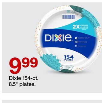Target Dixie 154-ct. 8.5 plates offer