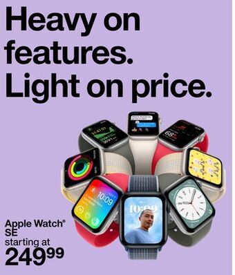 Target Apple watch® se offer