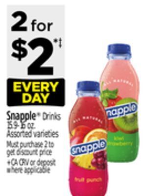 Dollar General Snapple® offer