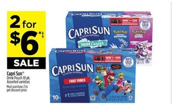 Dollar General Capri sun® offer
