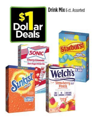 Dollar General Drink mix offer