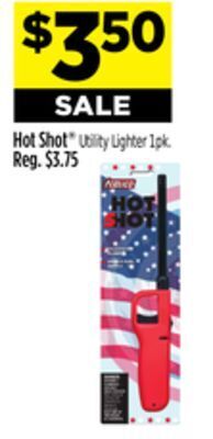 Dollar General Hot shot® utility lighter offer