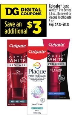 Dollar General Colgate® offer