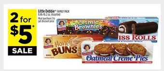 Dollar General Little debbie® family pack offer
