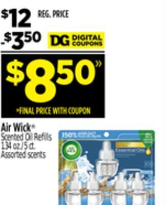 Dollar General Air wick® offer
