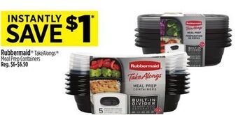 Dollar General Rubbermaid® takealongs® offer