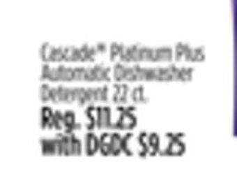 Dollar General Cascade® offer