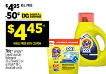 Dollar General Tide® offer