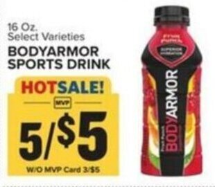 Food Lion BODYARMOR SPORTS DRINK 16 oz offer