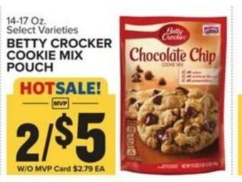 Food Lion BETTY CROCKER COOKIE MIX POUCH offer