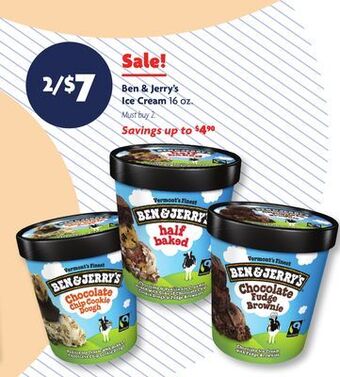 Family Dollar Ben & jerry's ice cream offer