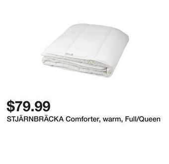 Ikea Stjärnbräcka comforter, warm, full/queen offer